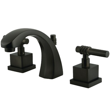 Kingston Brass KS4985QL 8" Widespread Bathroom Faucet, Oil Rubbed Bronze KS4985QL